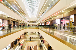View of Modern Mall